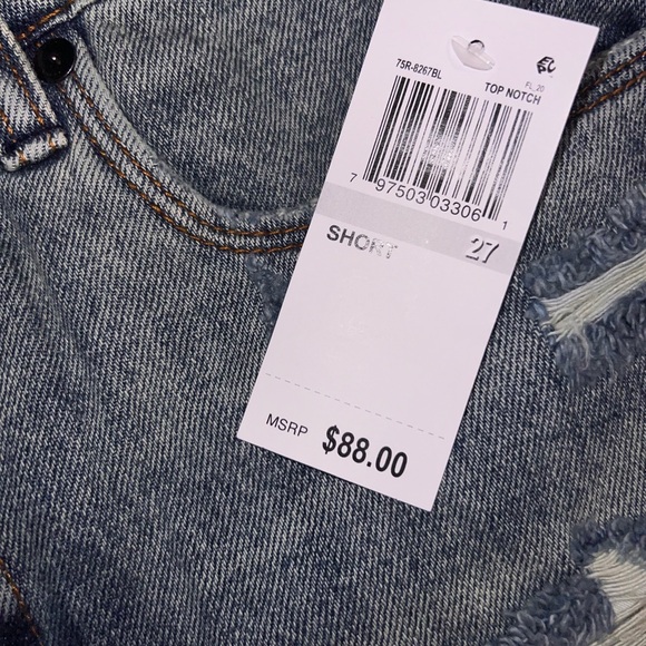 NWT Blank NYC The Barrow Vintage High-Rise Shorts size 27 - Picture 4 of 7